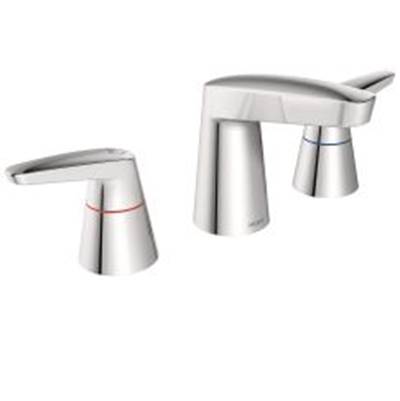 Moen Commercial M Dura Two-Handle Bathroom Sink Faucet in Chrome
