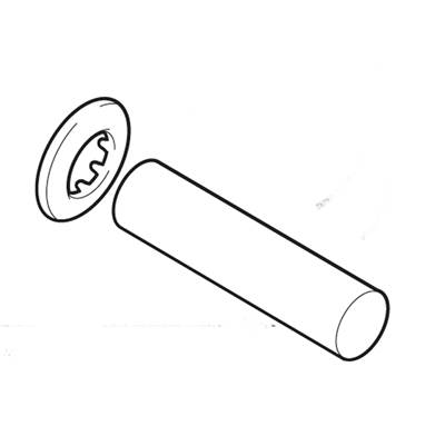 Moen Commercial 1" Sweat Kit Flush Valve - 6" Long