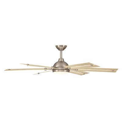 Minka Aire Allegata 56-Inch Ceiling Fan - 5CCT LED Smart in Brushed Nickel