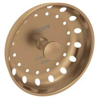 Moen Kitchen Sink Basket Strainer in Brushed Bronze