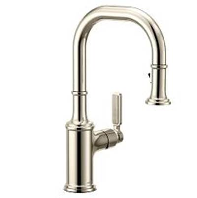 Moen Smyth Pull-Down Kitchen Faucet - One-Handle - 1.5 GPM in Polished Nickel