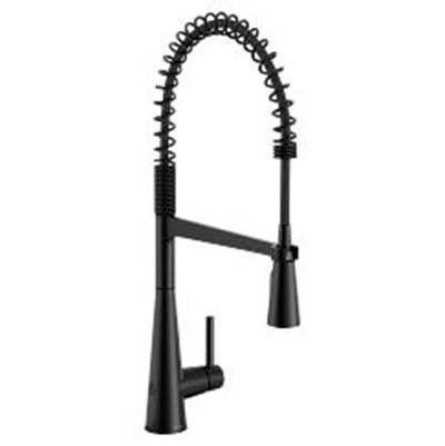 Moen Sleek Pull Down Kitchen Faucet - One Handle - 1.5 GPM in Matte Black
