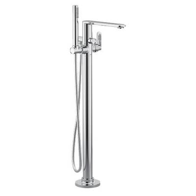 Moen Greenfield Freestanding Tub Filler - One-Handle with Handshower - 1.75 GPM in Chrome