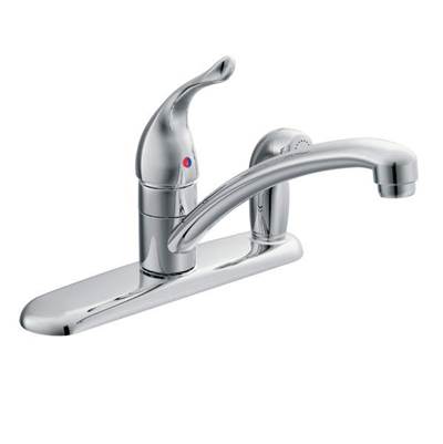 Moen Chateau Single Hole Kitchen Faucet - One Handle - 1.5 GPM in Chrome