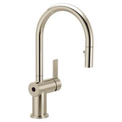 Moen Cia Touchless Pull-Down Kitchen Faucet - 1.5 GPM in Polished Nickel