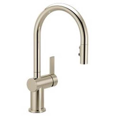 Moen Cia Pull-Down Kitchen Faucet - One Handle - 1.5 GPM in Polished Nickel