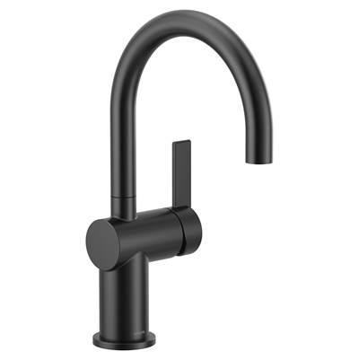 Moen Cia Bar Sink Faucet - Single-Handle - 1.5 GPM in Matte Black