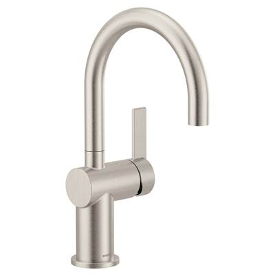 Moen Cia Bar Sink Faucet - Single-Handle - 1.5 GPM in Spot Resist Stainless