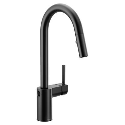 Moen Align Motionsense Wave Touchless Pull Down Kitchen Faucet - Single Handle - 1.5 GPM in Matte Black