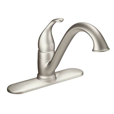 Moen Camerist Single Hole Kitchen Faucet - One Handle - Low Arc - 1.5 GPM in Spot Resist Stainless