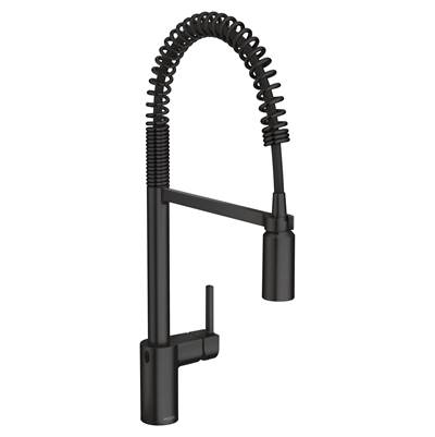 Moen Align Touchless Pull Down Kitchen Faucet - One Handle - Pre-Rinse Spring - 1.5 GPM in Matte Black