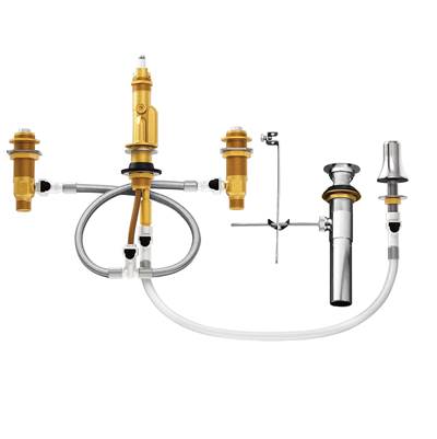 Moen M-Pact Rough-In Valve - Widespread Bidet - 1/2-Inch IPS