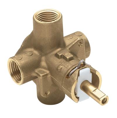 Moen M-Pact Posi-Temp 1/2" Pressure Balancing Tub and Shower Valve - IPS Connection - Brass