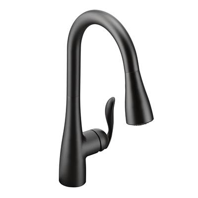 Moen Arbor Pull Down Kitchen Faucet - Single Handle - 1.5 GPM in Matte Black