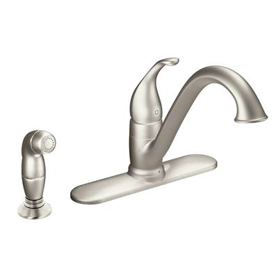 Moen Camerist One-Handle Kitchen Faucet - Side Spray - 1.5 GPM in Spot Resist Stainless