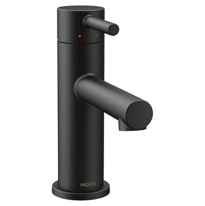 Moen Align Single Hole Bathroom Sink Faucet - Single Handle - 1.2 GPM in Matte Black