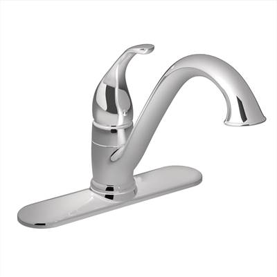 Moen Camerist Single Hole Kitchen Faucet - One Handle - Low Arc - 1.5 GPM in Chrome