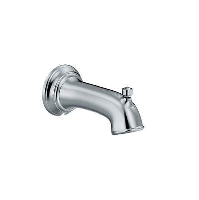 Moen Dartmoor Tub Spout - 1/2-Inch Slip Fit Connection - Diverter in Chrome