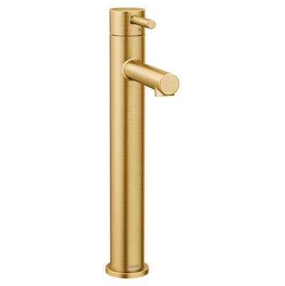 Moen Align Single Hole Bathroom Faucet - One Handle - Vessel - 1.2 GPM in Brushed Gold