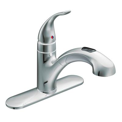 Moen Integra One-Handle Pull-Out Kitchen Faucet - 1.5 GPM in Chrome