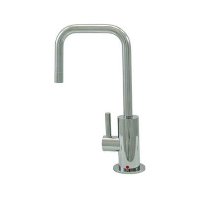 Mountain Plumbing Contemporary Round Hot Water Faucet - 90° Spout in Lacquered Champagne Bronze