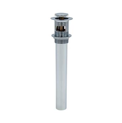 Mountain Plumbing EZ-CLICK Soft Touch Round Lavatory Drain - with Overflow