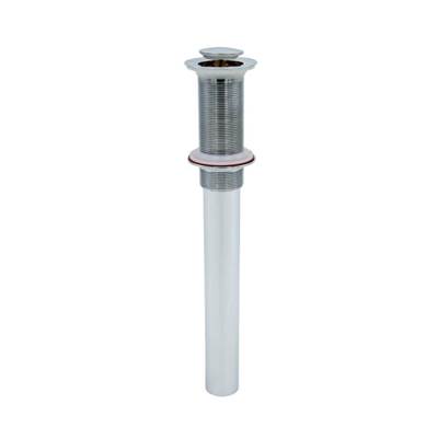 Mountain Plumbing EZ-CLICK Soft Touch Round Lavatory Drain - without Overflow
