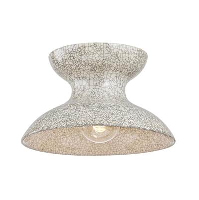 Mitzi Carina Flush Mount Light in Aged Gold Brass