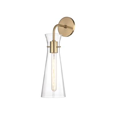 Mitzi Anya Wall Sconce in Aged Brass