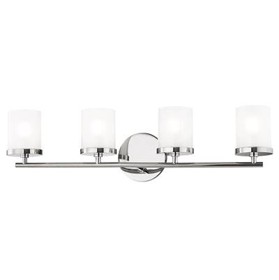 Mitzi Ryan 4-Light Vanity in Polished Nickel