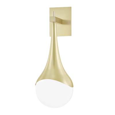 Mitzi Ariana Wall Sconce - One-Light in Aged Brass