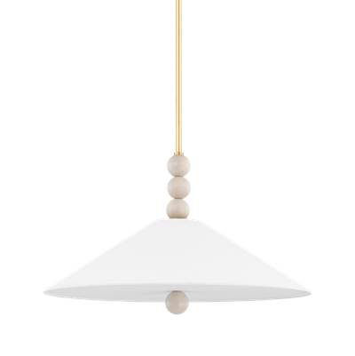 Mitzi Alexis Pendant in Aged Brass