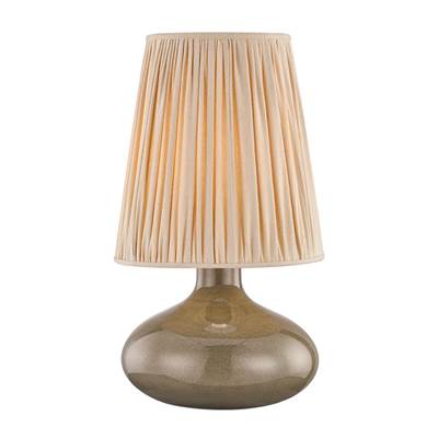 Mitzi Clementine Ceramic Table Lamp in Aged Brass