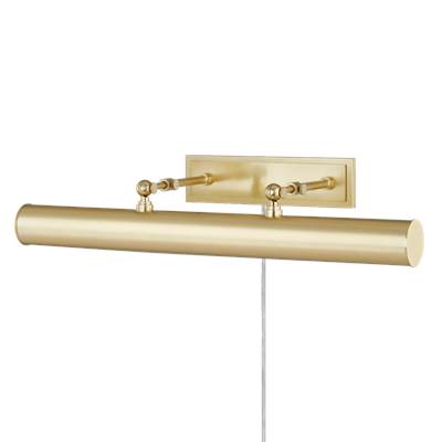 Mitzi Holly Plug-In Picture Light in Aged Brass
