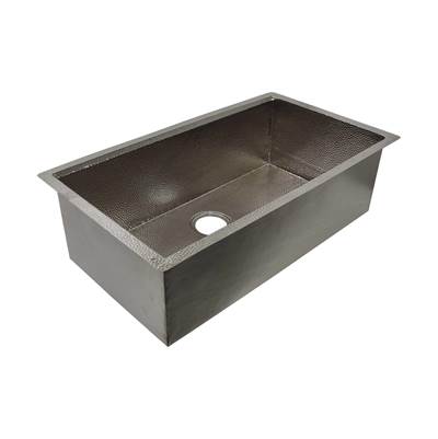 Native Trails Cocina Concierge 33" Kitchen Sink in Brushed Nickel