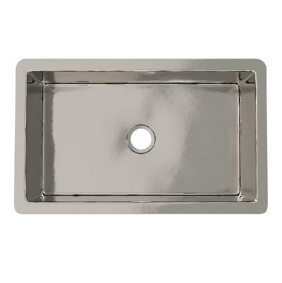 Native Trails Cocina 30" Kitchen Sink in Polished Nickel