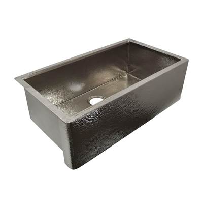 Native Trails Farmhouse Concierge 33" Kitchen Sink in Brushed Nickel