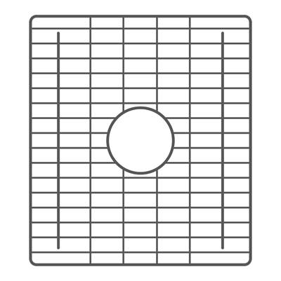 Native Trails Sink Grid Bottom Grid - 17.25" x 15.25" in Gunmetal