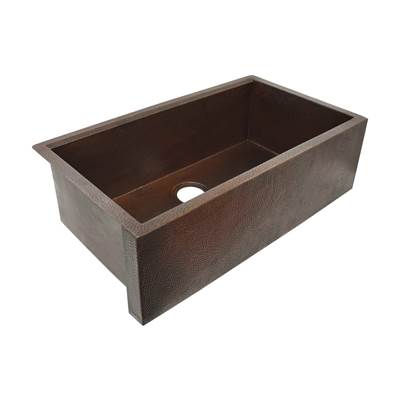 Native Trails Pinnacle Concierge Kitchen Sink in Antique Copper