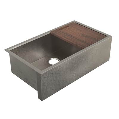 Native Trails Pinnacle Concierge Kitchen Sink in Brushed Nickel