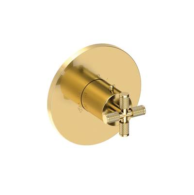Newport Brass Kimbell 3/4'' Round Thermostatic Trim Plate in Forever Brass PVD