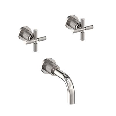 Newport Brass Kimbell Wall Mount Tub Filler in Polished Nickel