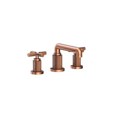Newport Brass Kimbell Widespread Bathroom Sink Faucet - 1.2 GPM in Antique Copper