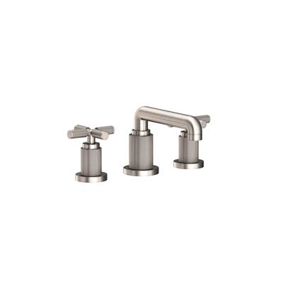 Newport Brass Kimbell Widespread Bathroom Sink Faucet - 1.2 GPM in Satin Nickel