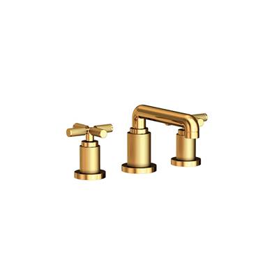 Newport Brass Kimbell Widespread Bathroom Sink Faucet - 1.2 GPM in Polished Gold PVD