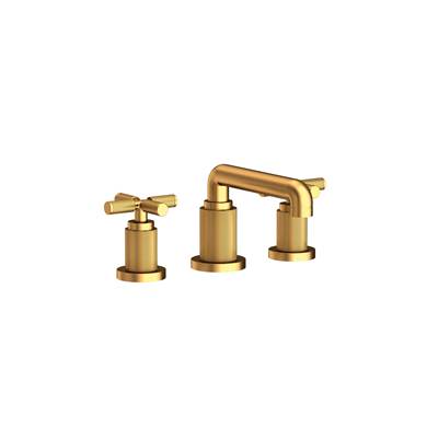 Newport Brass Kimbell Widespread Bathroom Sink Faucet - 1.2 GPM in Satin Gold PVD