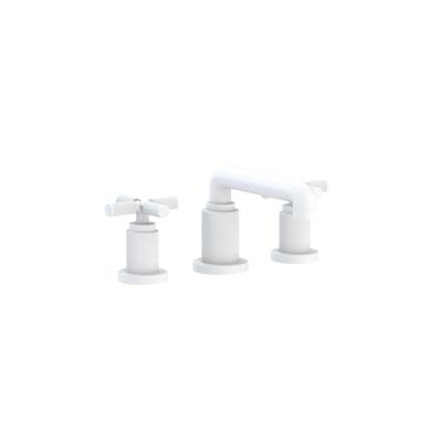 Newport Brass Kimbell Widespread Bathroom Sink Faucet - 1.2 GPM in Matte White
