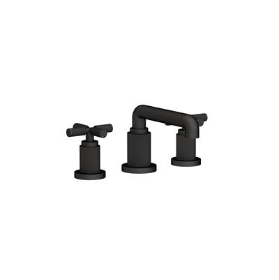 Newport Brass Kimbell Widespread Bathroom Sink Faucet - 1.2 GPM in Flat Black
