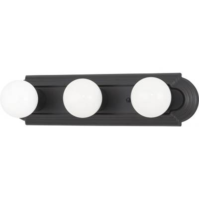 Nuvo Racetrack Linear Vanity Light - 3-Light - 18"