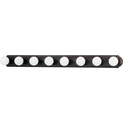 Nuvo Racetrack Linear Vanity Light - 8-Light - 48"